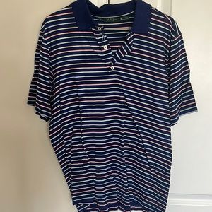 Bobby Jones Striped Golf Polo
